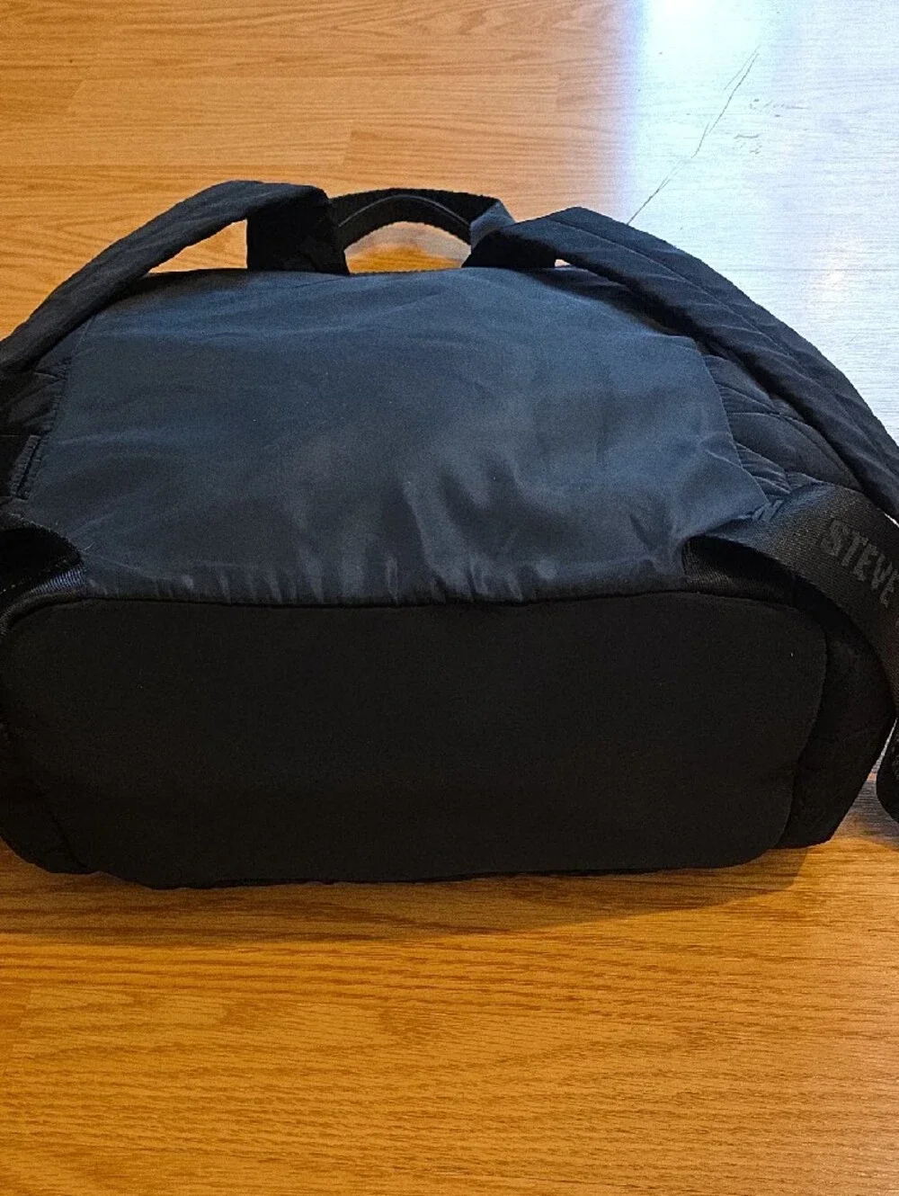 Steve Madden Black Queens Backpack